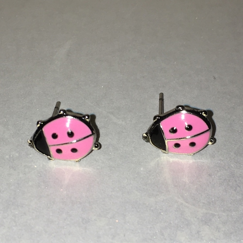 *NEW*💗Pink ladybug 🐞Earrings 💗